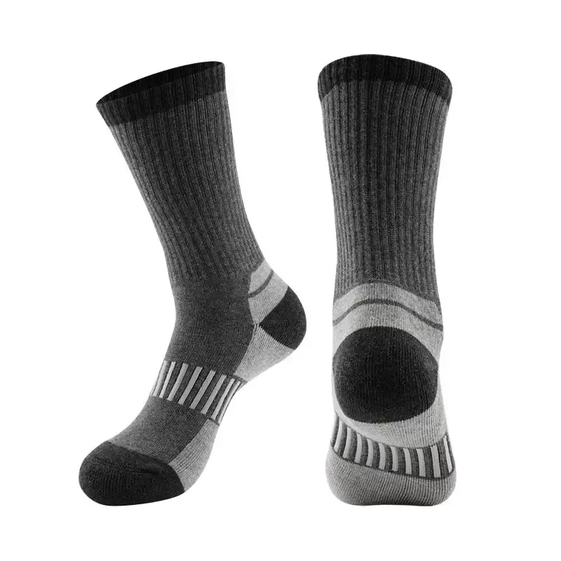 Abrasion Resistant Terry Ski Crew Socks Snowboard