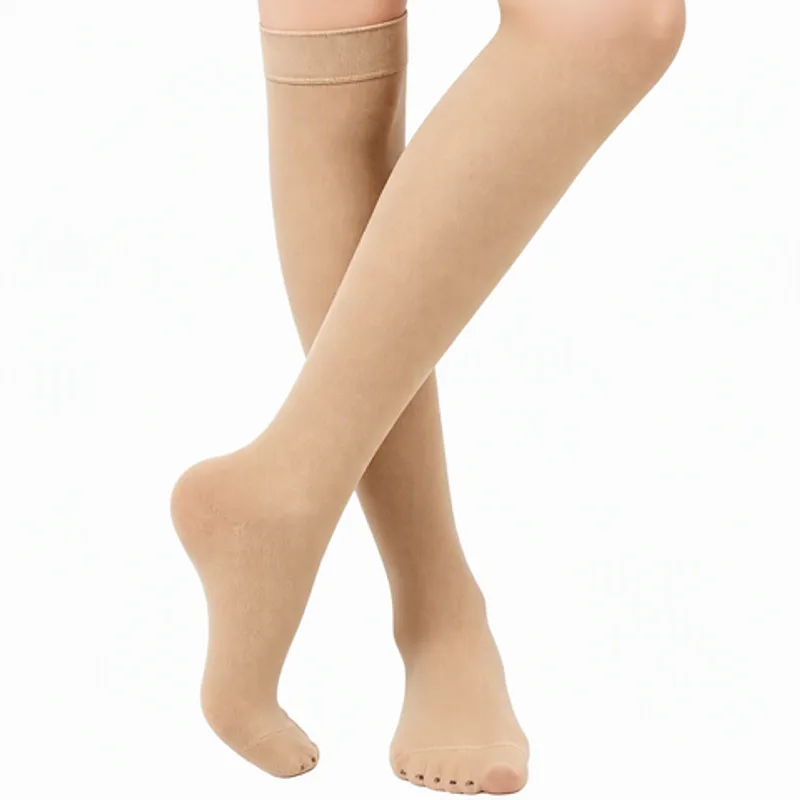 Medical Graduated Compression Socks with Silicone Grip