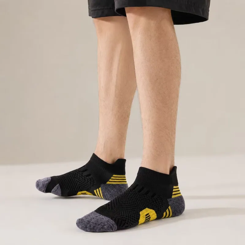Shock Absorbing Thickened Toe Athletic Running Socks Bulk