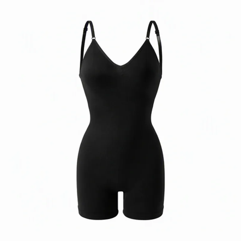 Spaghetti Strap Shaping Bodysuit Butt Lift Tummy Control Shapewear